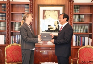 Courtesy visit on the Royal Government of Cambodia