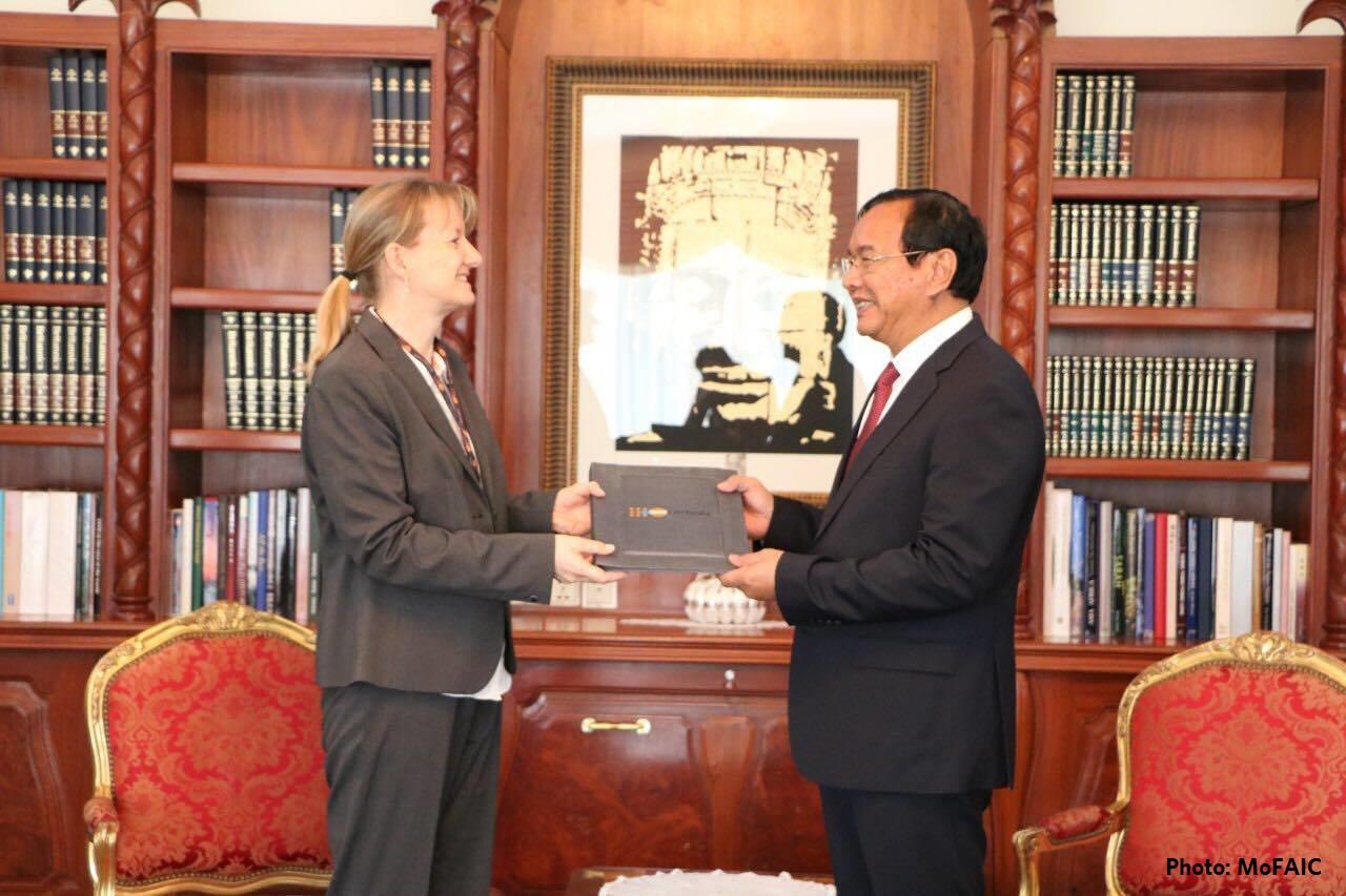 Courtesy visit on the Royal Government of Cambodia